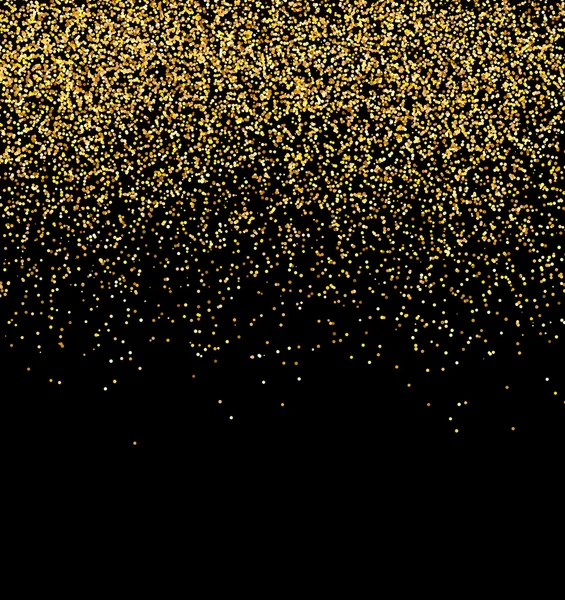 Абстрактний золотий фон конфетті — стоковий вектор