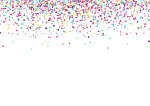 Fundo com queda confetti — Vetor de Stock