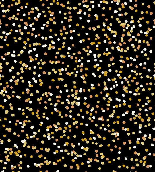 Fond abstrait avec confettis d'or — Image vectorielle