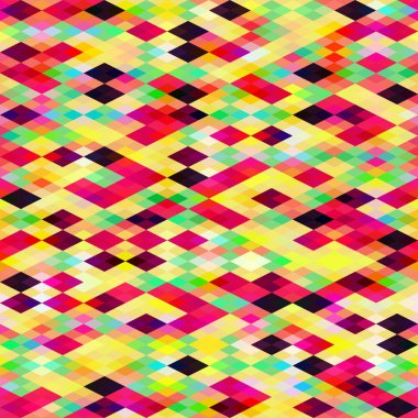 Geometrik kareler arka plan