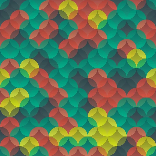 Círculos abstractos fondo — Vector de stock