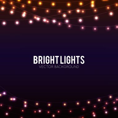 Parlayan ışıklar arka plan
