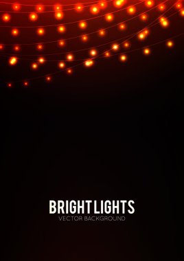 Altın parlayan ışıklar arka plan