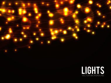 Parlayan ışıklar arka plan