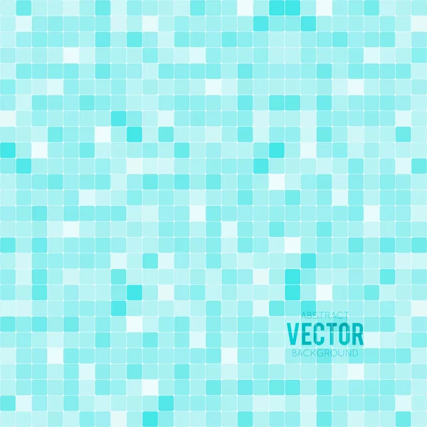 Blaue Quadrate Hintergrund — Stockvektor