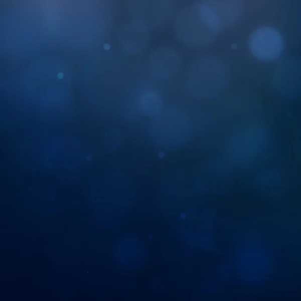 Fundo azul bokeh — Vetor de Stock