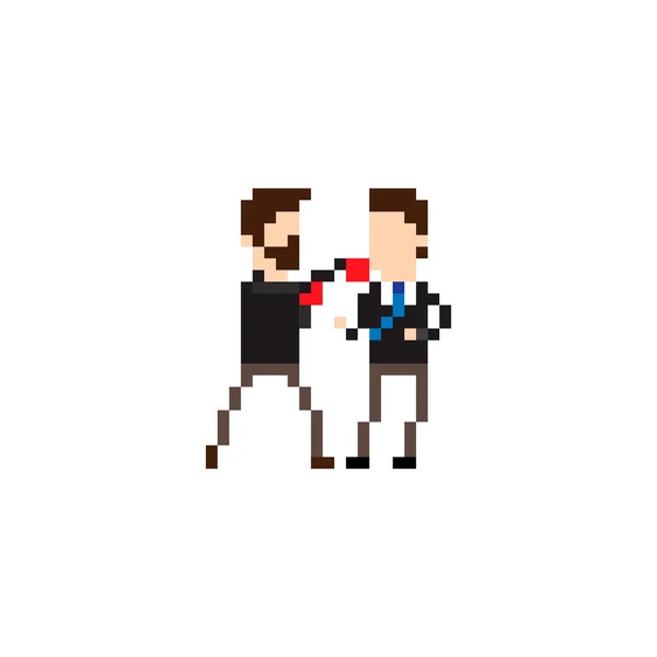 Pixel Fighters, boîte — Image vectorielle