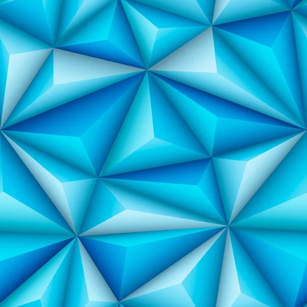 Blue Triangles background — Stock Vector