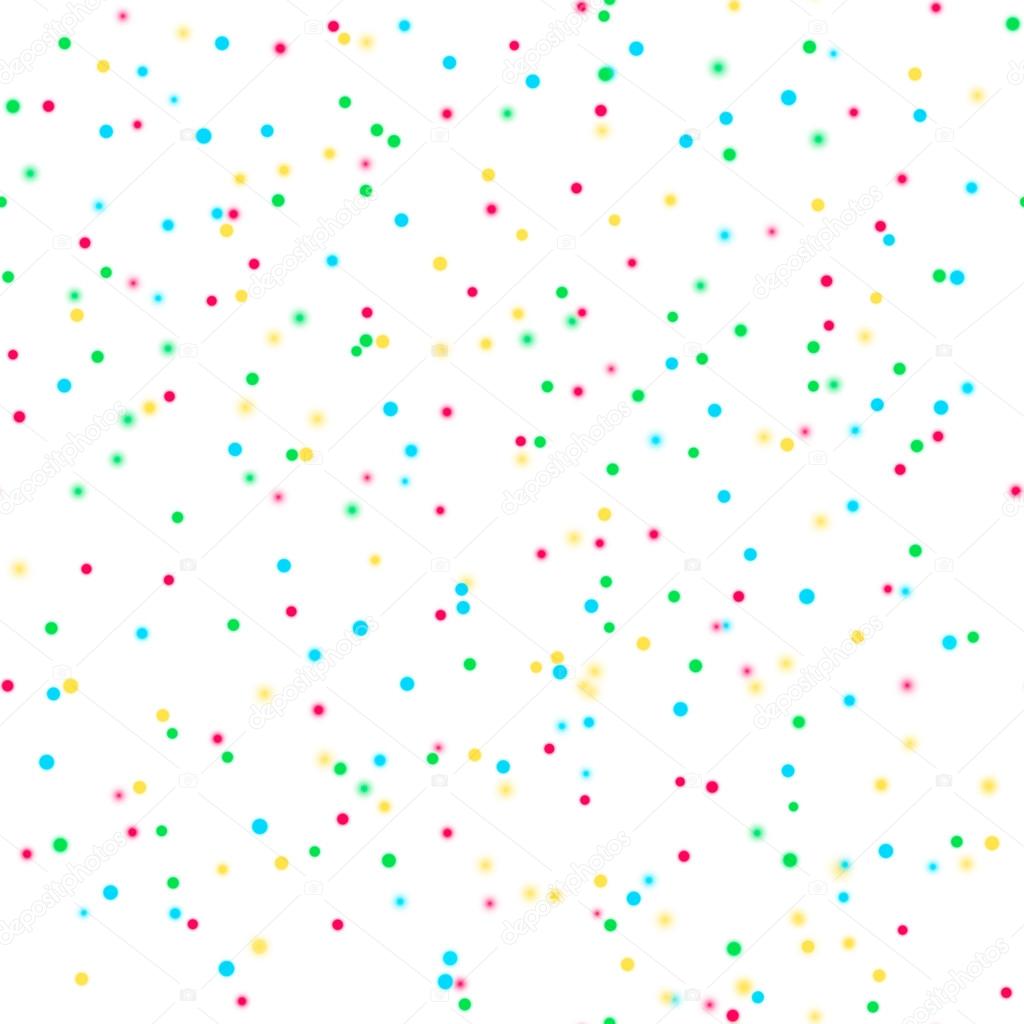 Confetti seamless background