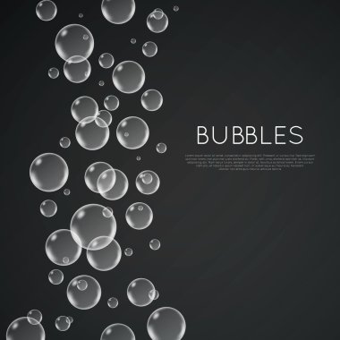 Kabarcıklı soyut arkaplan