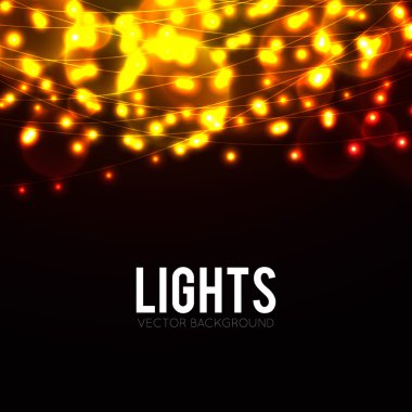 parlayan ışıkları olan arkaplan