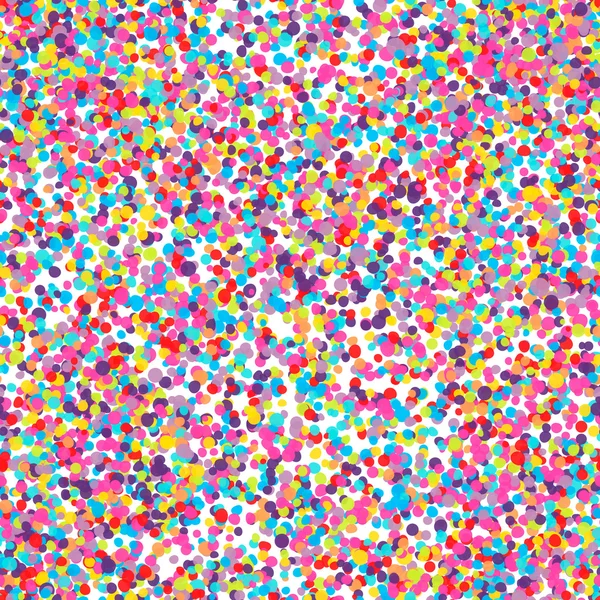 Seamless  background with  confetti — Stock Vector