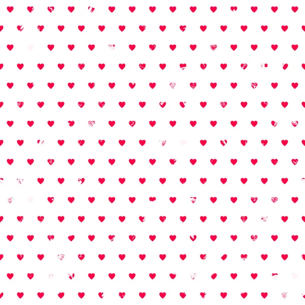 Fondo sin fisuras de corazones — Vector de stock