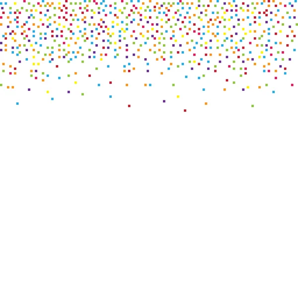 Fundo com queda confetti — Vetor de Stock