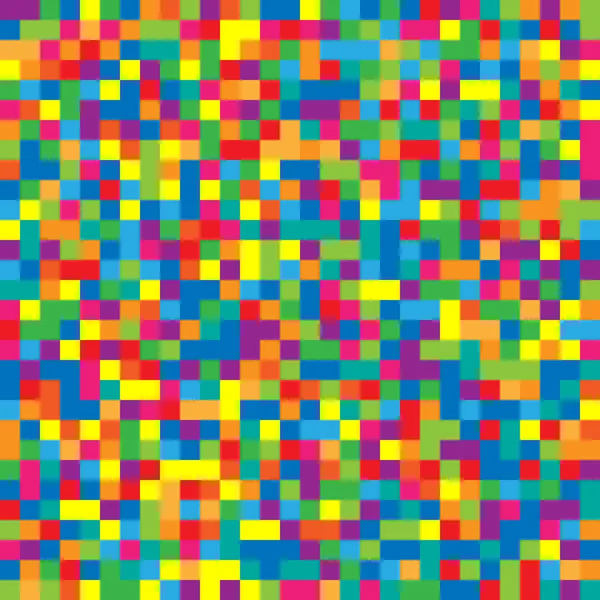 Pixel barevné čtverce pozadí — Stockový vektor