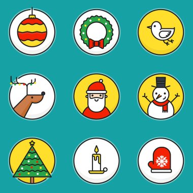 Christmas Icons set