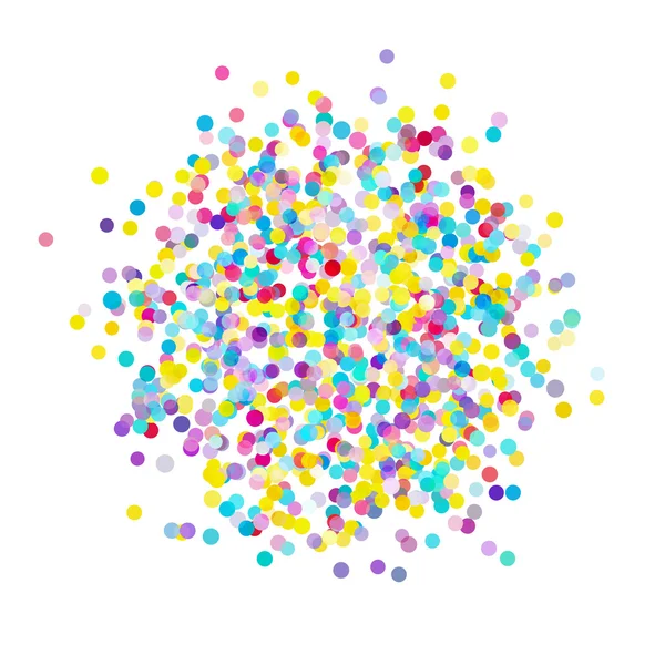 Fond de confettis colorés — Image vectorielle