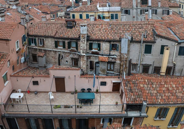 Edifícios Antigos Veneza Vista Cima — Fotografia de Stock