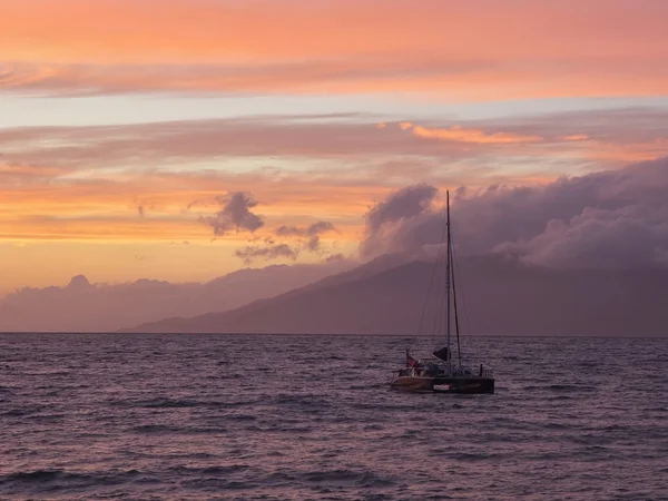 Maui, Hawaii gün batımında — Stok fotoğraf