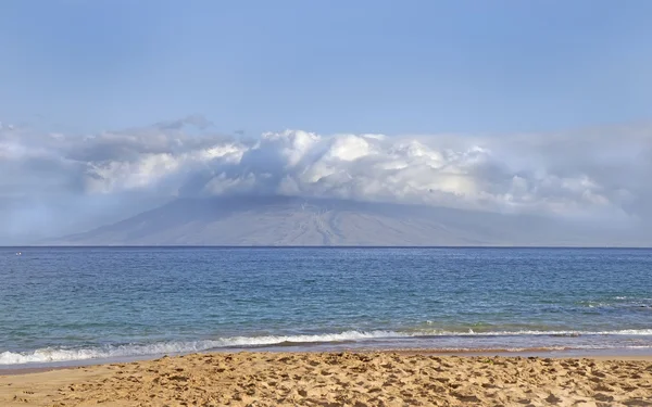 Visa från Makena beach Maui, Hawaii — Stockfoto