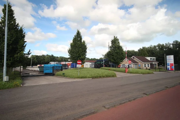 Waste Delivery Station Municipality Zuidplas All Bulky Waste Separated Netherlands — Stock Photo, Image