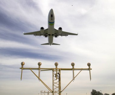 Transavia uçakları Rotterdam 'a varmak üzeredir.