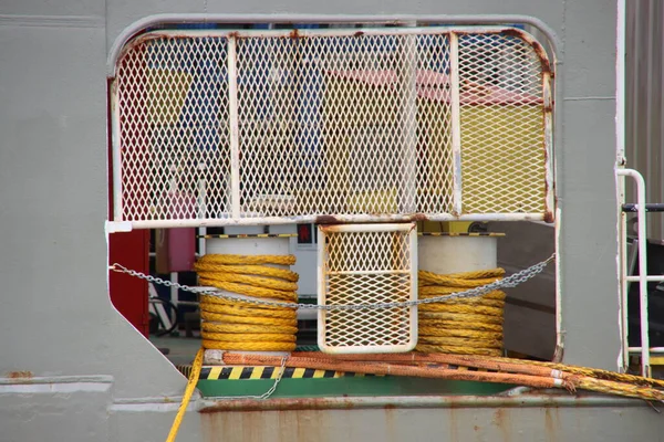 Embarcações Dragagem Assentamento Cabos Boskalis Porto Waalhaven Como Parte Porto — Fotografia de Stock