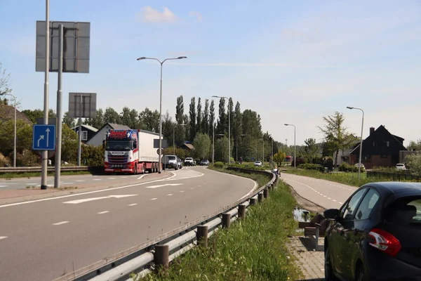 N219 Regional Road Named Eerste Tochtweg Area New Village Future — Stock fotografie