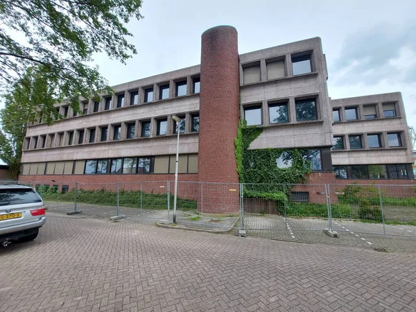 Voormalig Betonnen Stadhuis Waddinxveen Slopen Nederland — Stockfoto