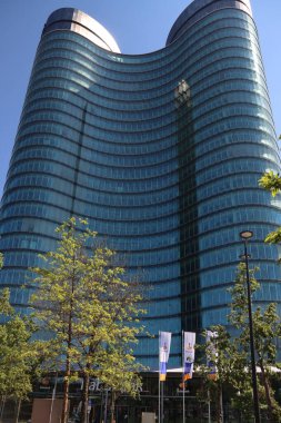 Hollanda 'nın Utrecht kentindeki Rabobank Bankası' nın merkez ofisi.