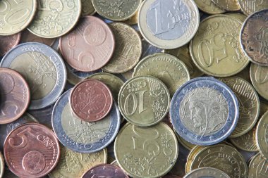 Avrupa Birliği ülkelerinden (AB) avro paraları ve banknotlar)