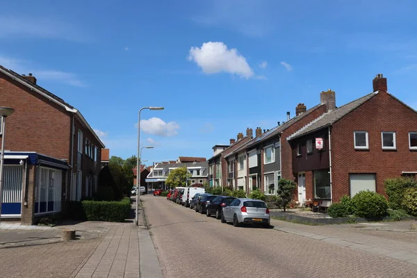 荷兰Nieuwerkerk Aan Den Ijssel Dorrestein区J Beijerinckstraat — 图库照片