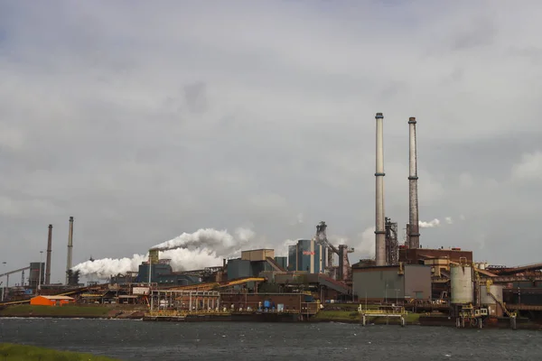 Ijmuiden tata steel plant hi-res stock photography and images