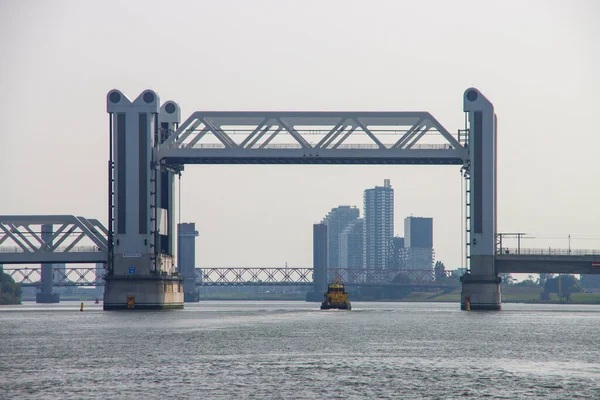 Patrouillenschiff Rpa Der Rotterdam Port Autority Auf Dem Weg Nach — Stockfoto