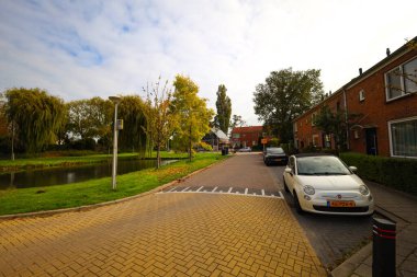 Nieuwerkerk aan den IJssel Hollanda 'da yıkımın mümkün olduğu yerleşim bölgesi