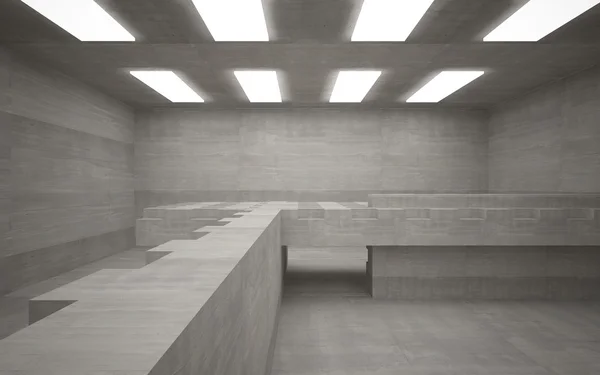 Empty dark abstract concrete room interior — Stock Photo, Image