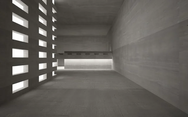 Empty dark abstract concrete room interior — Stock Photo, Image