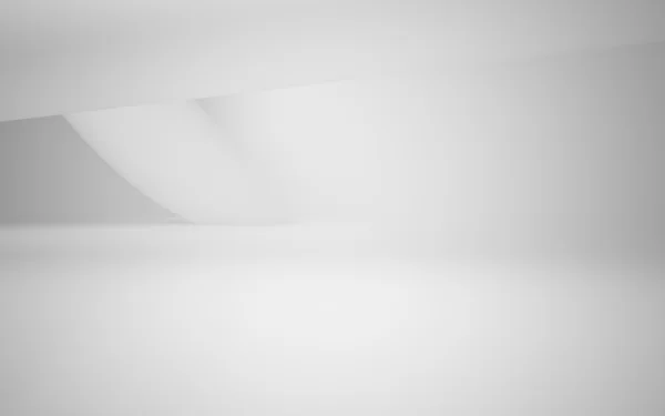 Interior branco liso — Fotografia de Stock
