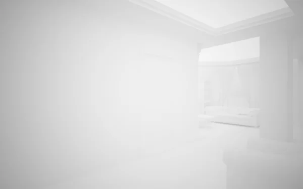 White classic interior background — Stock Photo, Image