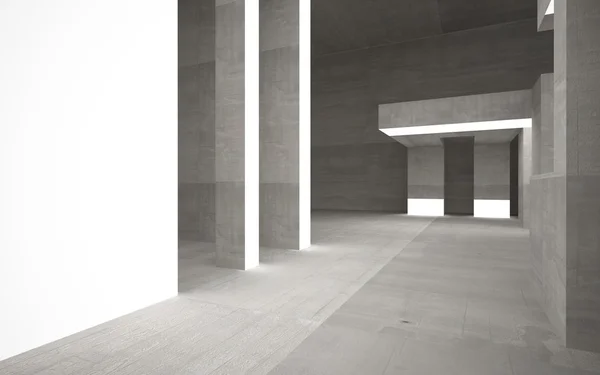 Empty dark abstract concrete room interior — Stock Photo, Image