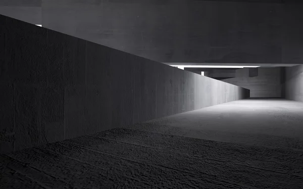 Empty dark abstract concrete room interior — Stock Photo, Image