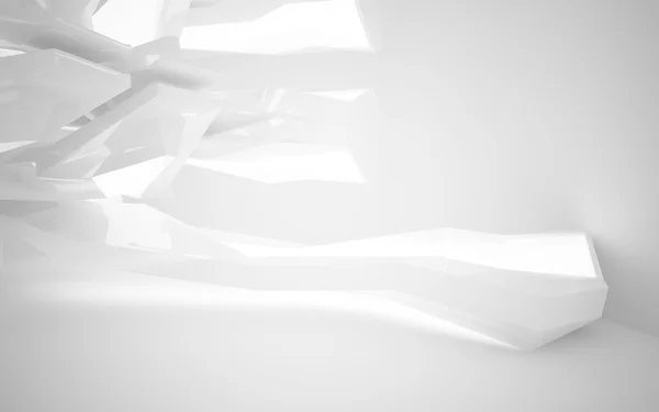 Absztrakt fehér belső — Stock Fotó