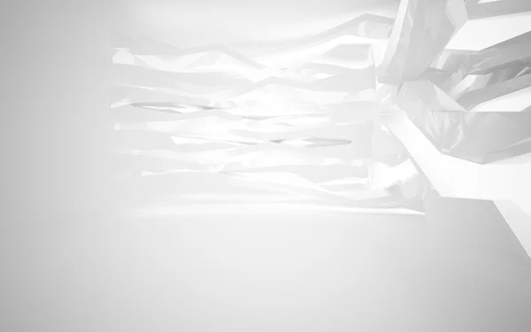 Abstract white interior — Stock Photo, Image