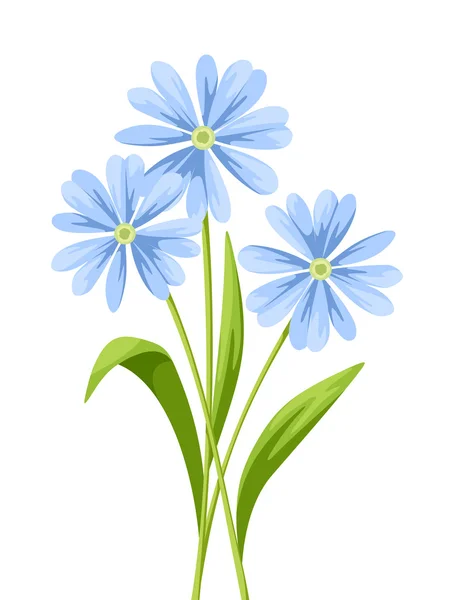 Bukett med blommor. vektor illustration. — Stock vektor
