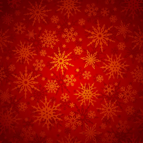 Christmas seamless background with snowflakes. Vector illustration. — Stock Vector