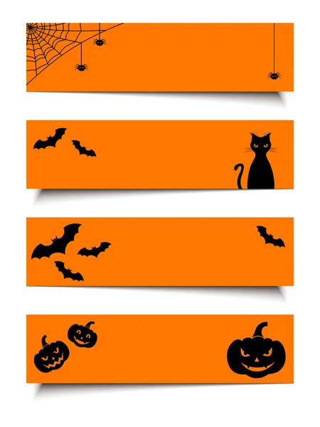 Halloween-Banner. Vektor eps-10. — Stockvektor