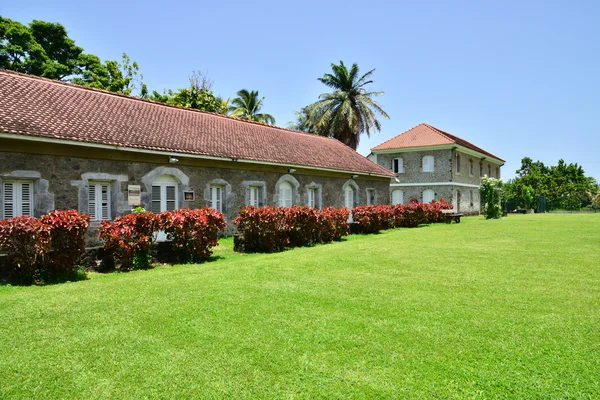 Martinique, the picturesque city of Sainte Marie in West Indies — Stock Photo, Image