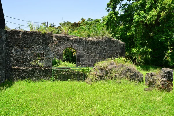 Martinica, a pitoresca cidade de Sainte Marie nas Índias Ocidentais — Fotografia de Stock