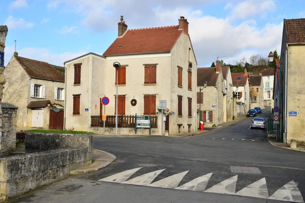 Frankreich, das malerische Dorf von sailly — Stockfoto