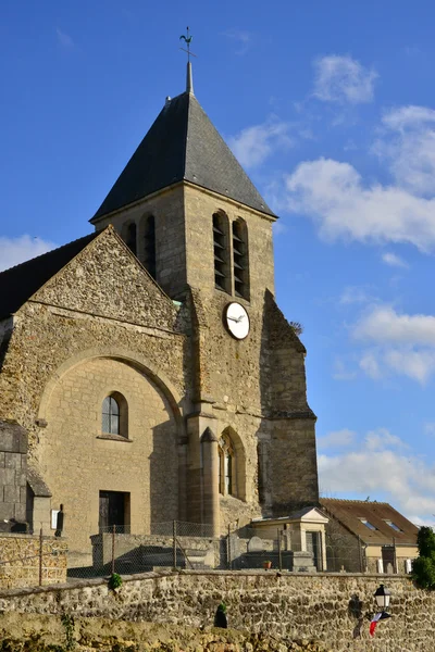 Francja, malowniczej miejscowości lainville en-vexin — Zdjęcie stockowe